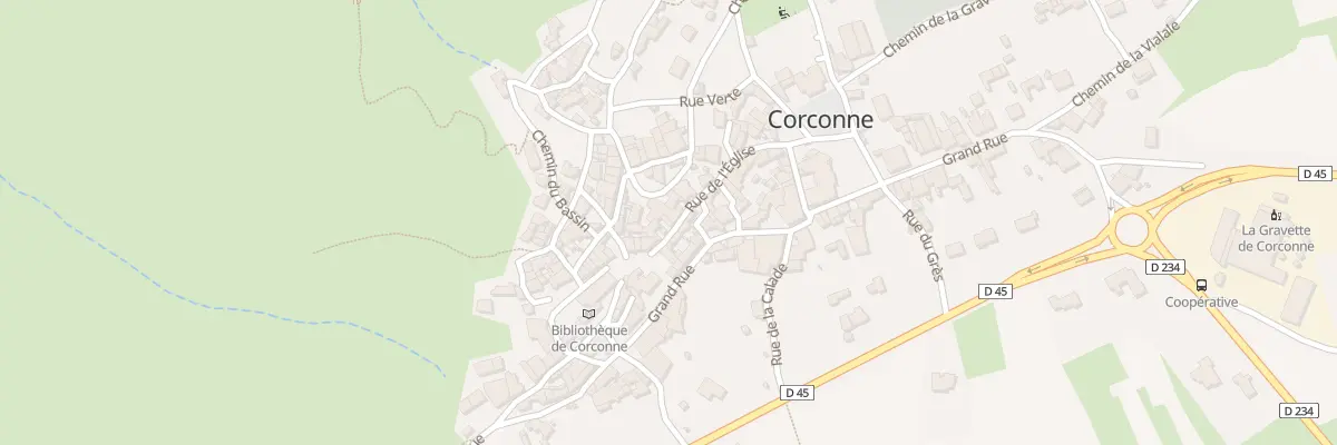 Plan du 5082 Rue de l’Eglise à Corconne