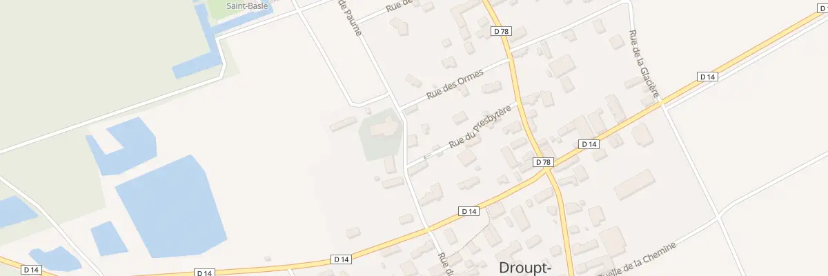Plan du 32 Rue du Genie à Droupt-Saint-Basle
