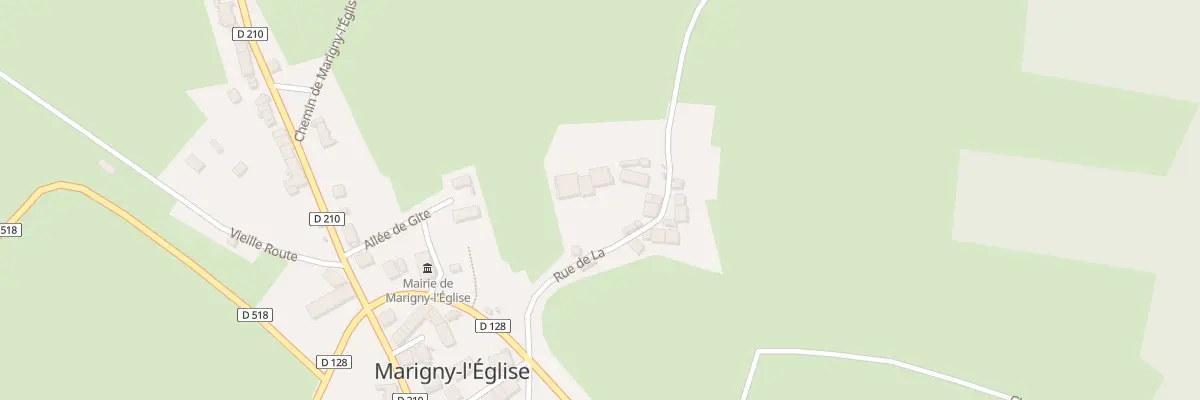 Plan du 1 Rue de la à Marigny-l’Église