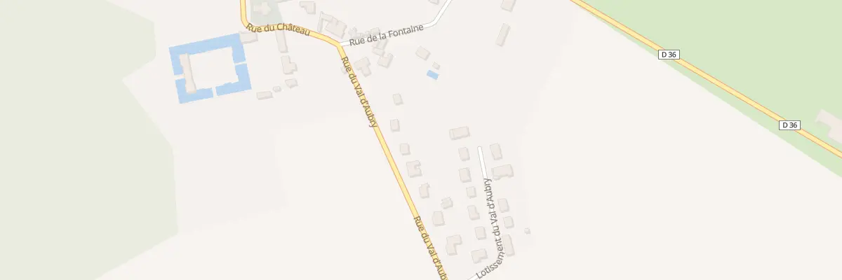 Plan du 3 Rue du Val d’Aubry à Villers-aux-Bois