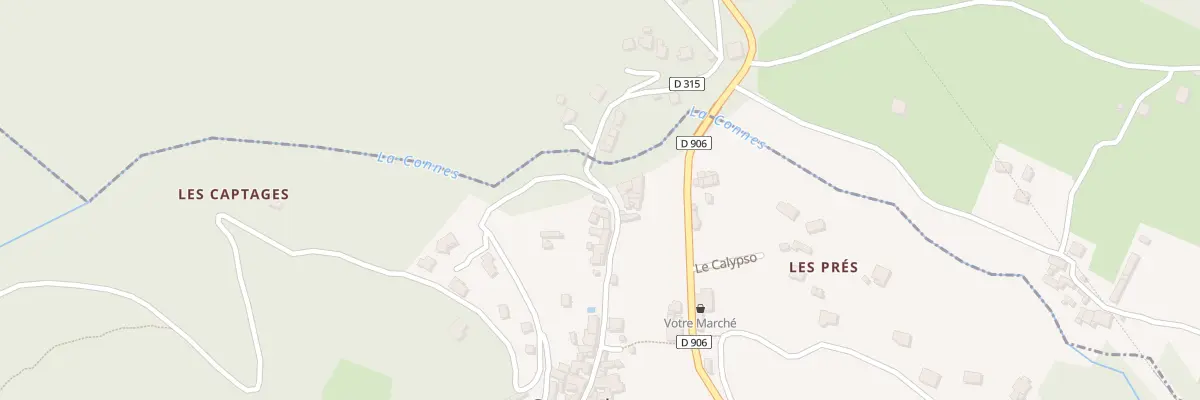 Plan du 5032 Le Village à Concoules