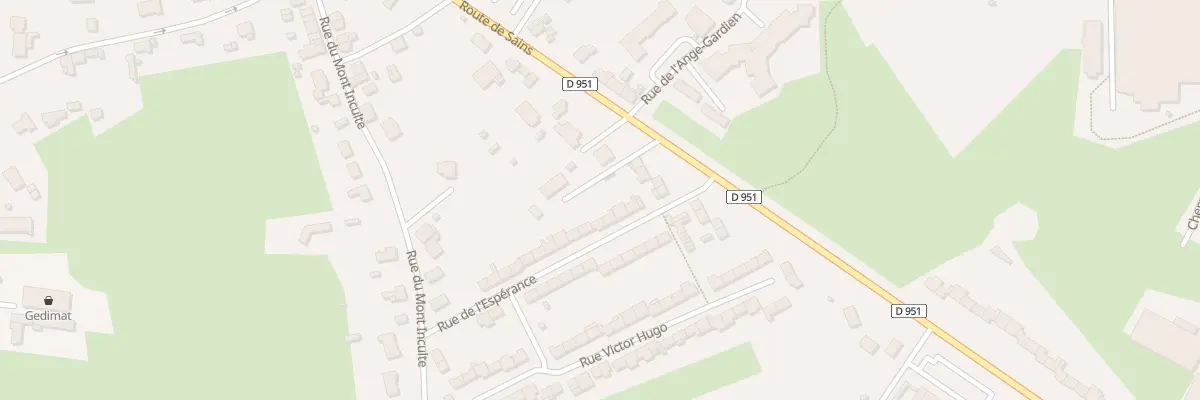 Plan du 8 Rue de l’Espérance à Avesnelles