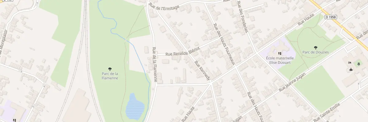 Plan du 73 Rue Kennedy à Maubeuge