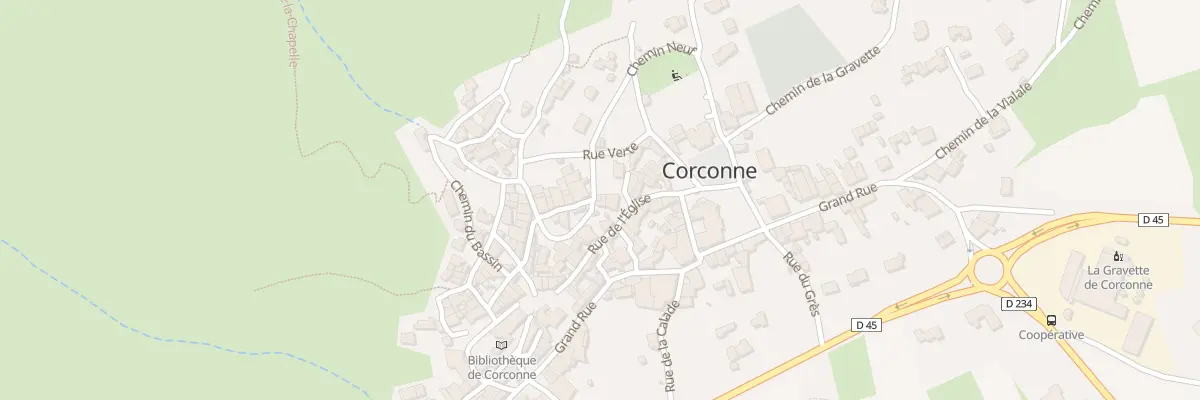 Plan du 5314 Chem Neuf à Corconne