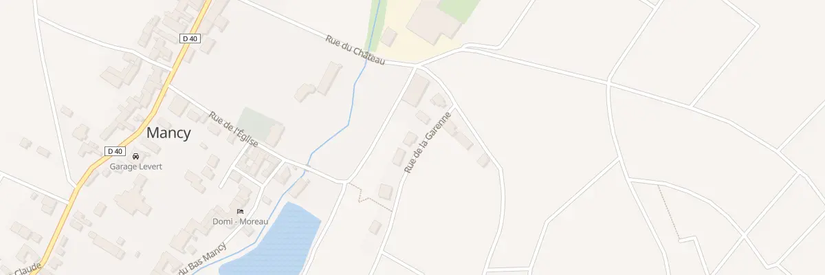 Plan du 3 Rue de la Garenne à Mancy