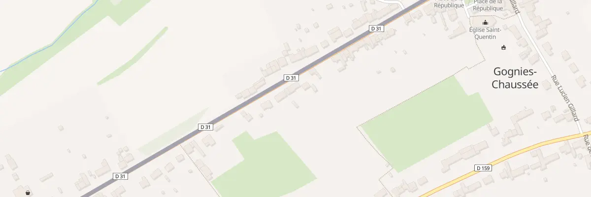 Plan du 24 Rue de la Libération à Gognies-Chaussée