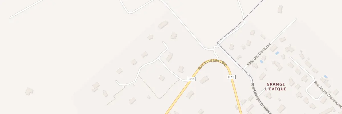 Plan du 4 Dom Bel Air à Macey