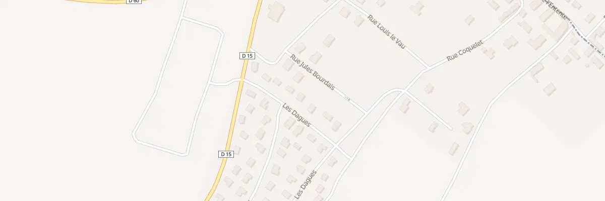 Plan du 9 Les Dagues à Macey