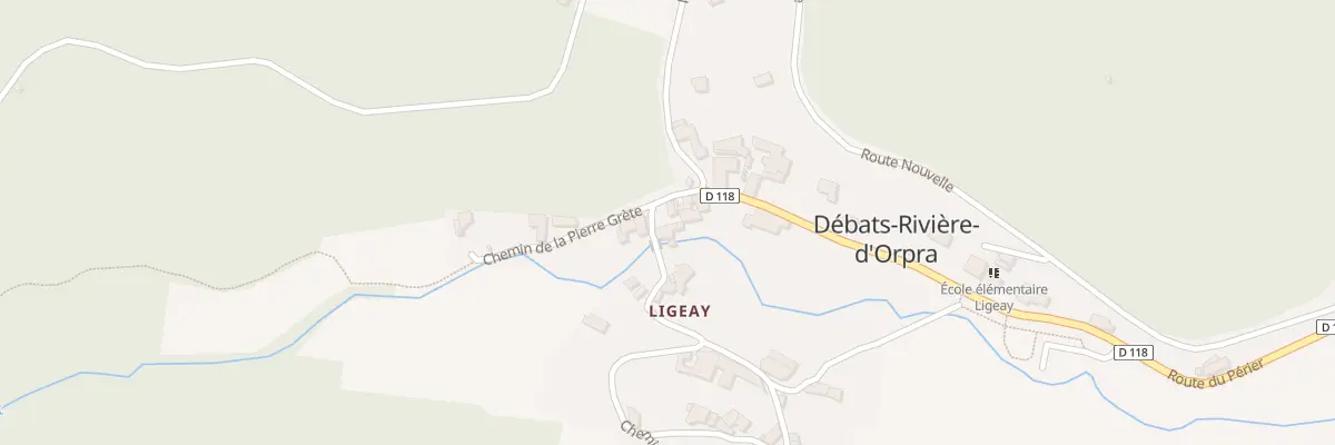 Plan du 5041 Ligeay à Solore-en-Forez
