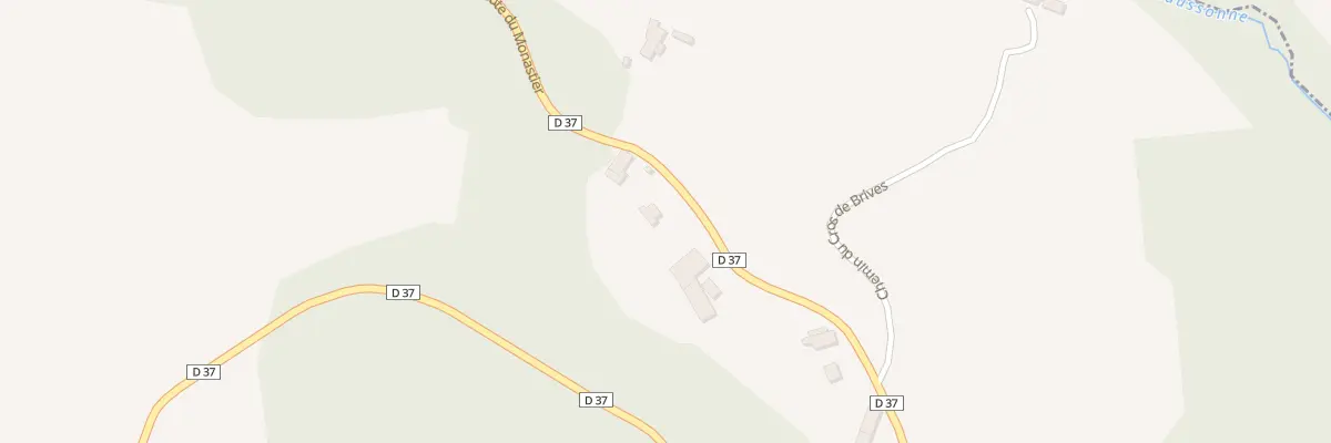 Plan du 5498 Cros de Brives à Coubon