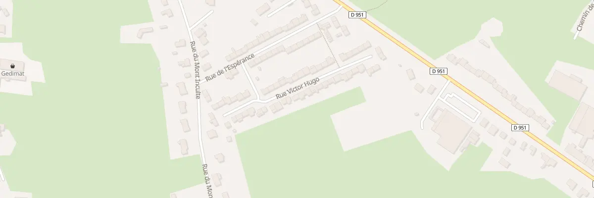 Plan du 29 Rue Victor Hugo à Avesnelles