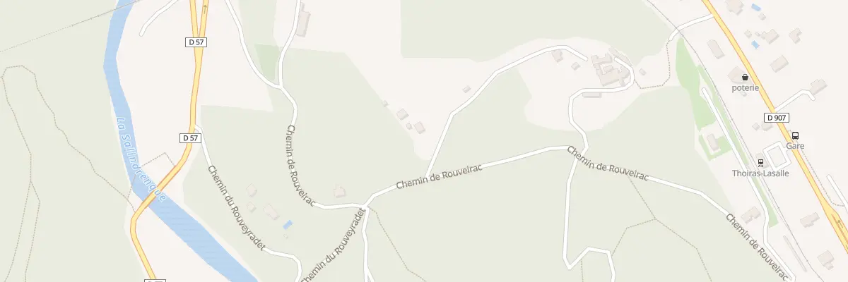 Plan du 274 Imp de Rouveirac à Thoiras-Corbès