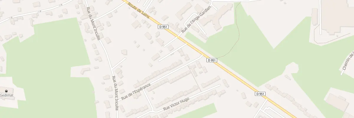 Plan du 4 Rue de l’Espérance à Avesnelles