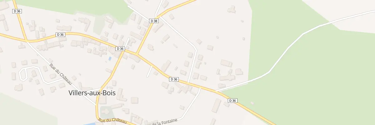 Plan du 6 Le Village à Villers-aux-Bois