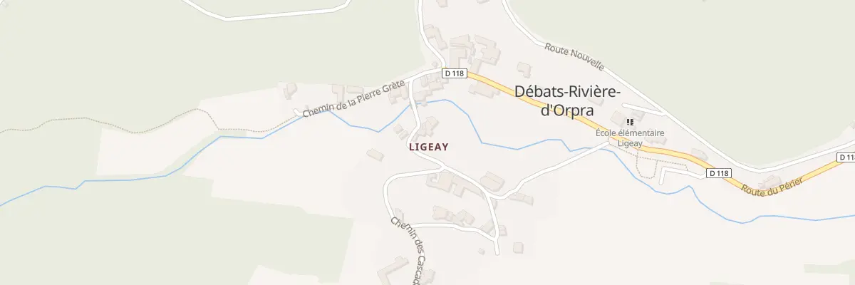 Plan du 5044 Ligeay à Solore-en-Forez