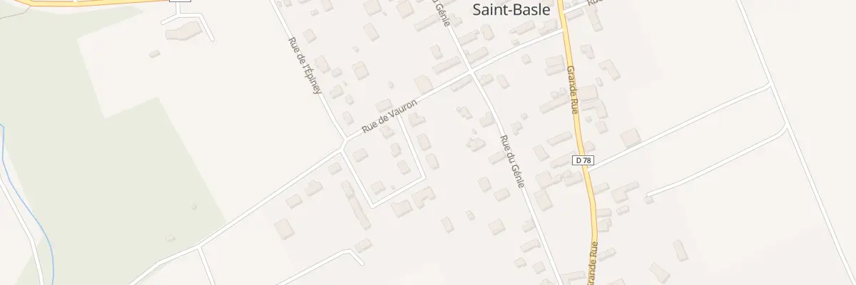 Plan du 1 Rue des Greves à Droupt-Saint-Basle