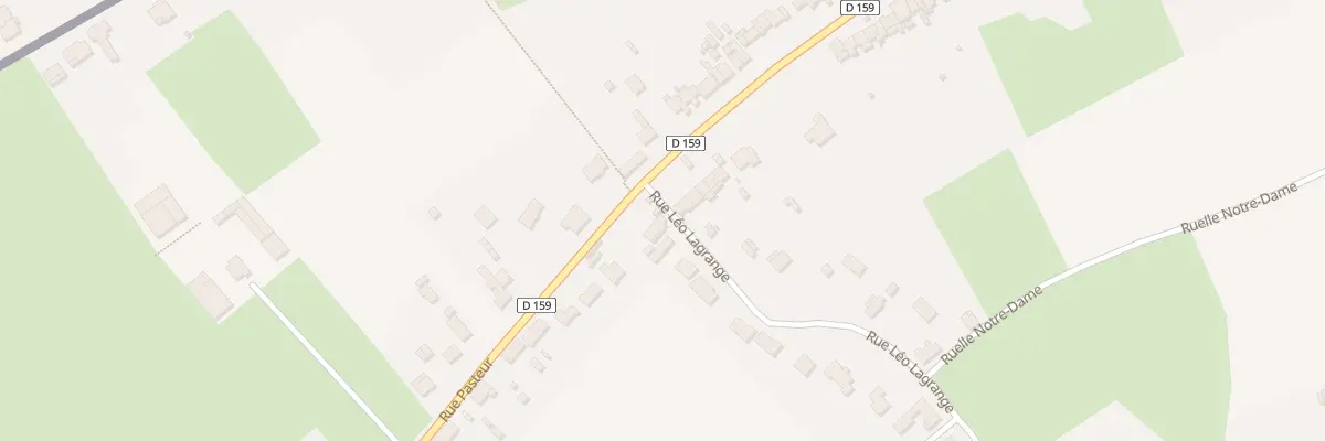 Plan du 74 Rue Pasteur à Gognies-Chaussée