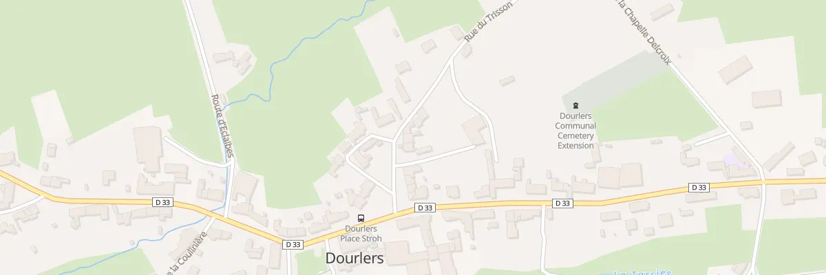 Plan du 12 Rue du Trisson à Dourlers
