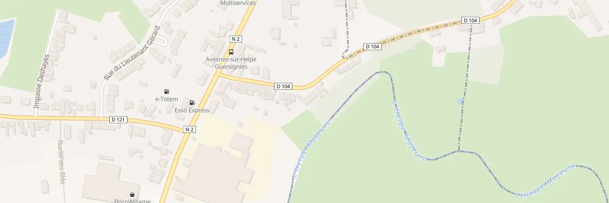 Plan du 46 Rue de Guersignies à Avesnes-sur-Helpe