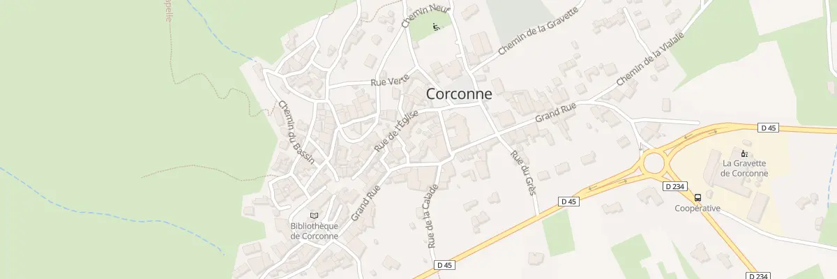 Plan du 5103 Rue de l’Eglise à Corconne