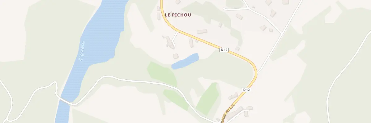 Plan du 69 Rte du Lac à Corancy