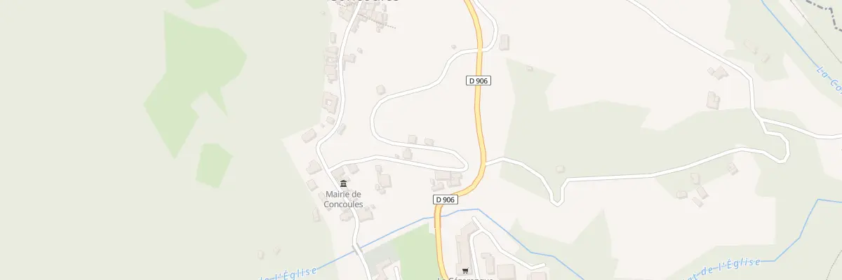Plan du 5100 Le Soulier à Concoules