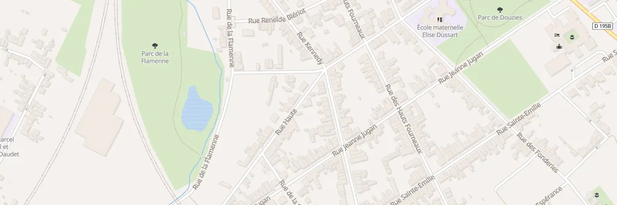 Plan du 71 Rue Haute à Maubeuge
