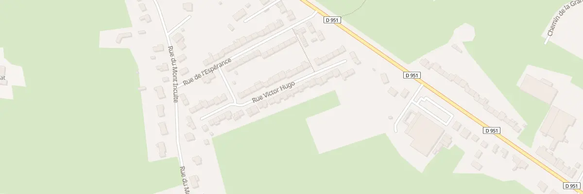 Plan du 23 Rue Victor Hugo à Avesnelles