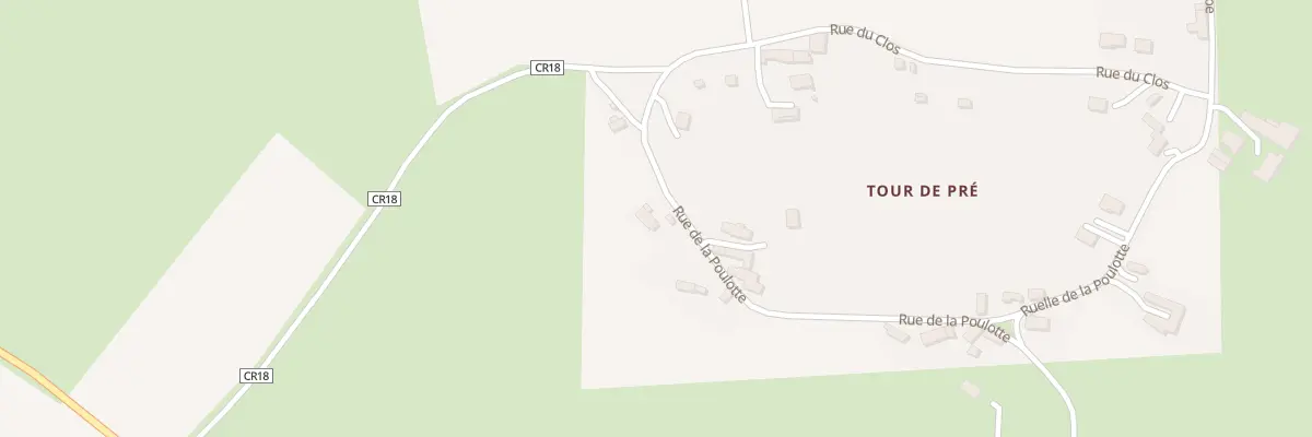 Plan du 17 Rue de la Poulotte à Provency