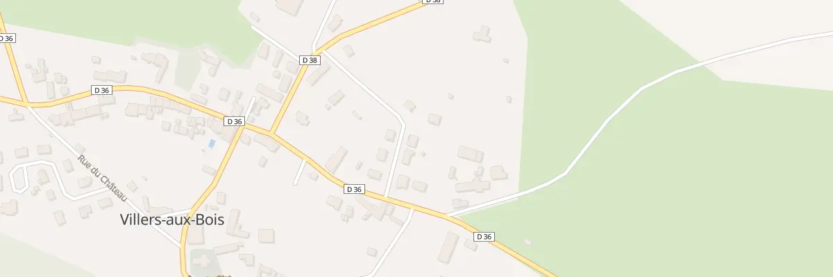 Plan du 3 Le Village à Villers-aux-Bois