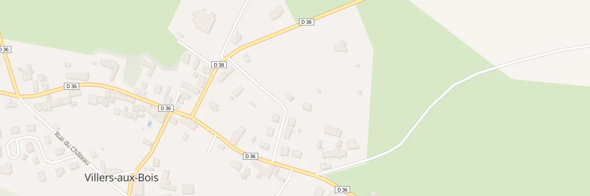 Plan du 8 Le Village à Villers-aux-Bois