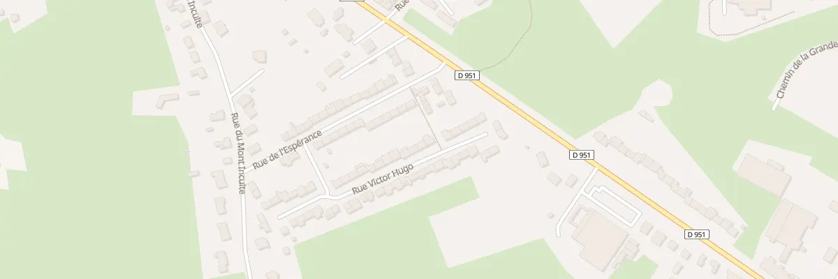 Plan du 16 Rue Victor Hugo à Avesnelles