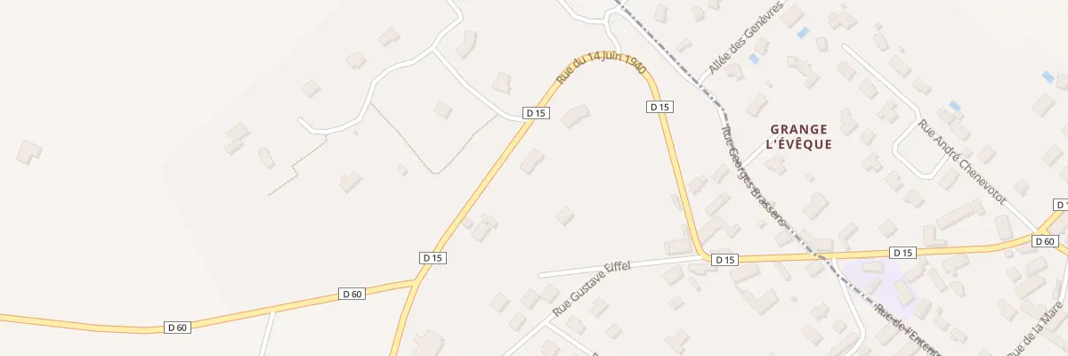 Plan du 6 Rue du 14 Juin 1940 à Macey
