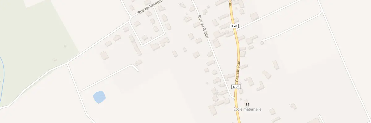 Plan du 13 Rue du Genie à Droupt-Saint-Basle