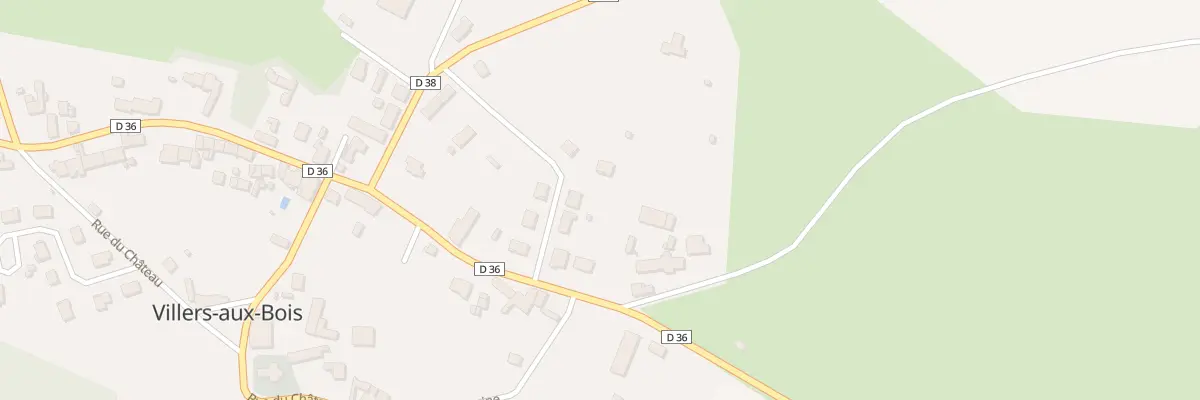 Plan du 6 Rue de la Foret Charbonniere à Villers-aux-Bois