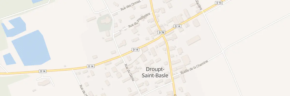 Plan du 1 Rue Royale à Droupt-Saint-Basle