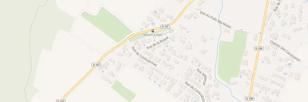 Plan du 7 Rue de la Roque à Vacquières