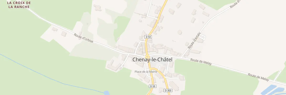 Plan du 26 Pas Duchet à Chenay-le-Châtel