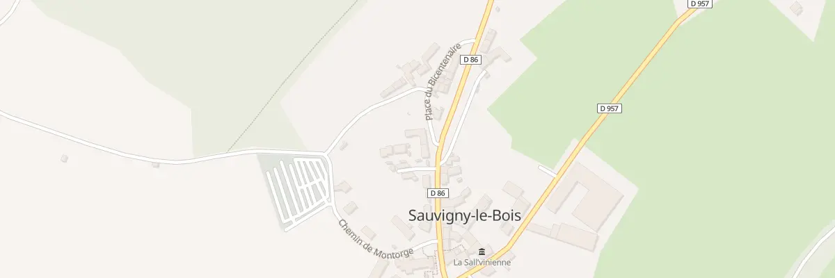 Plan du 20 Rue de la Liberté à Sauvigny-le-Bois