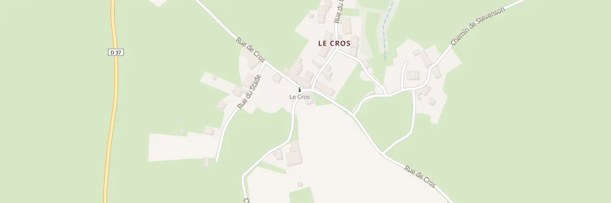 Plan du 5115 Le Cros à Saint-Martin-de-Fugères