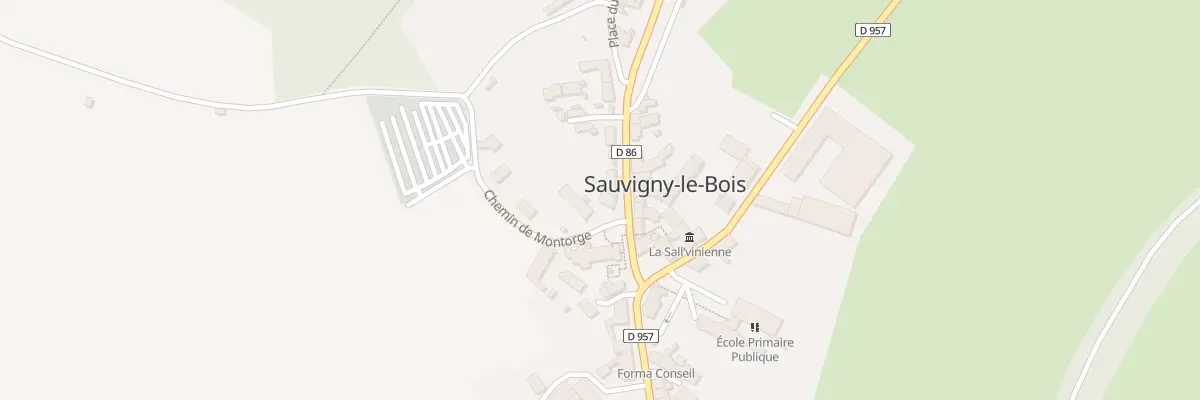 Plan du 26 Rue de la Liberté à Sauvigny-le-Bois