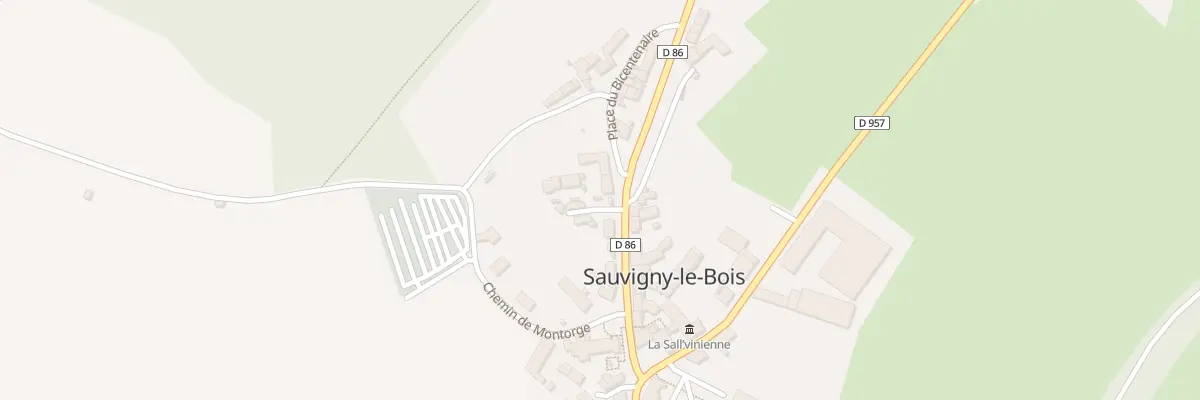 Plan du 20B Rue de la Liberté à Sauvigny-le-Bois