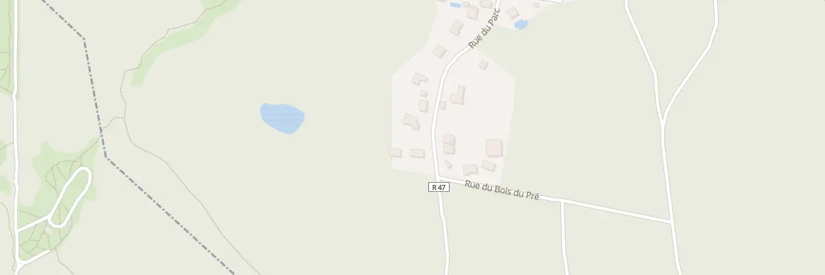 Plan du 76 Rue du Parc à Pouillon