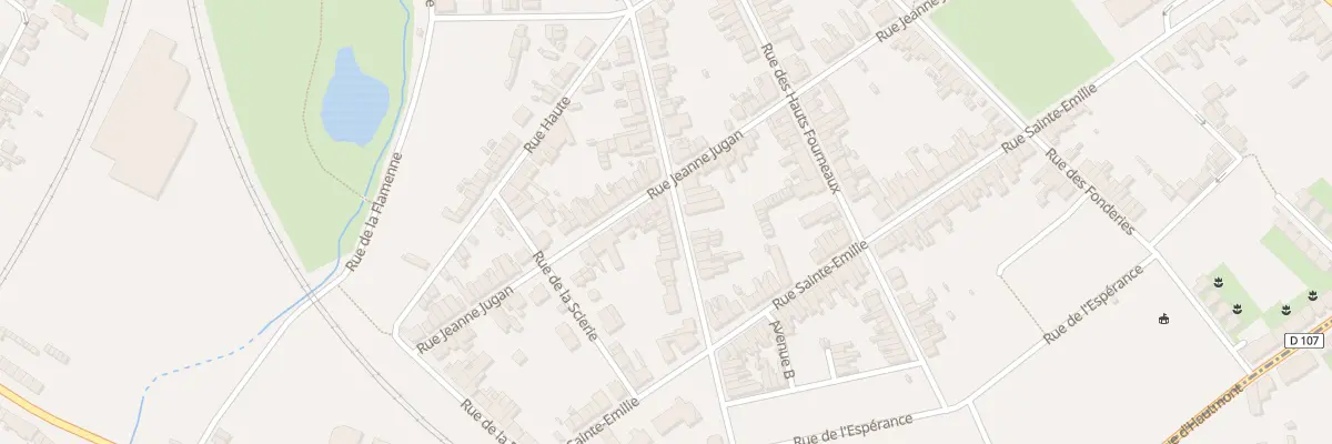 Plan du 31 Rue Kennedy à Maubeuge