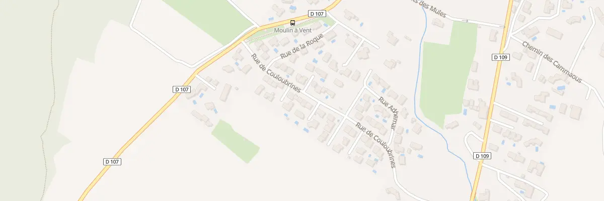 Plan du 18 Rue de Couloubrines à Vacquières