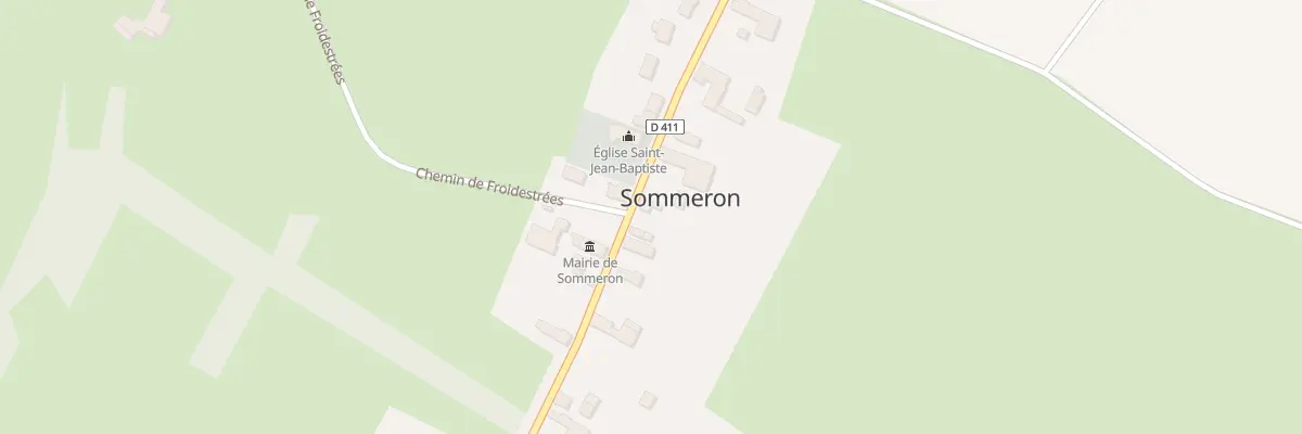 Plan du 14 Rue Principale à Sommeron