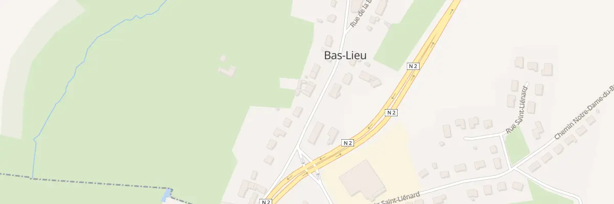 Plan du 23 Rte de Maubeuge à Bas-Lieu