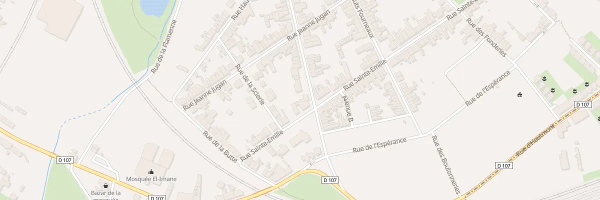 Plan du 15 Rue Kennedy à Maubeuge