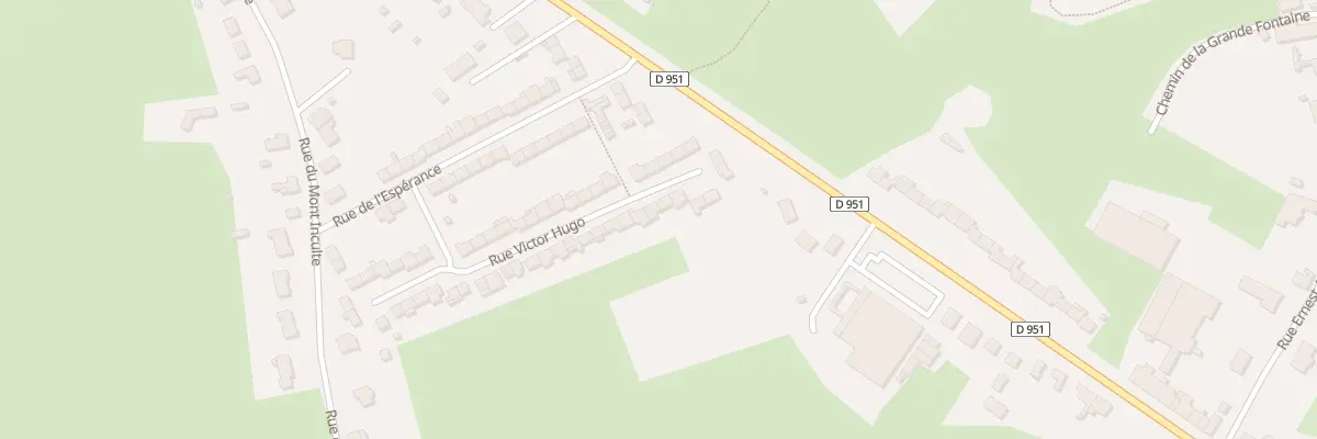Plan du 11 Rue Victor Hugo à Avesnelles