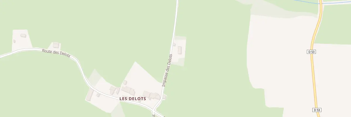 Plan du 5016 Les Delots à Chenay-le-Châtel